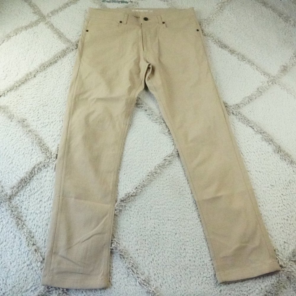 Western Rise AT Slim Fit Pants Mens 33x32  All-Terrain Tan